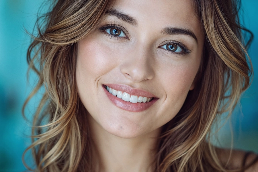 Porcelain crowns durable tooth restoration results at Sundent Dental Clinic Antalya Turkey